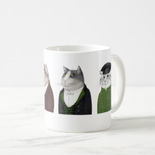 MEN CATS White Mug