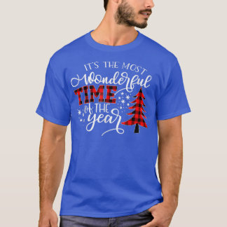 Men Christmas Trees It's The Most Wonderful Time O T-Shirt