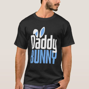 Men Easter Daddy Bunny Costume Funny Family Matchi T-Shirt