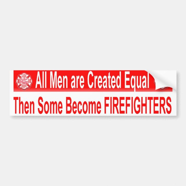 MEN EQUAL BUMPER STICKER (Front)