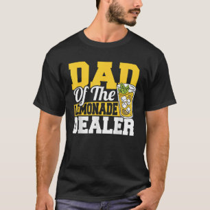 Men Father Lemon Juice Dad Of The Lemonade Stand D T-Shirt