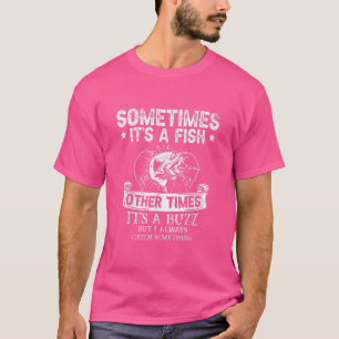 Men Fisherman Gift Rod Kayak Funny Fishing For A F T-Shirt