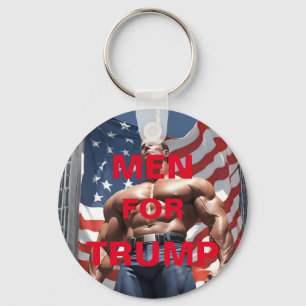 MEN FOR TRUMP KEYCHAIN