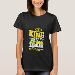 Men Funny King Of The Lemonade Stand Lemon Citrus  T-Shirt