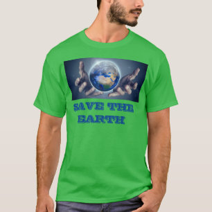 Men green T-shirt