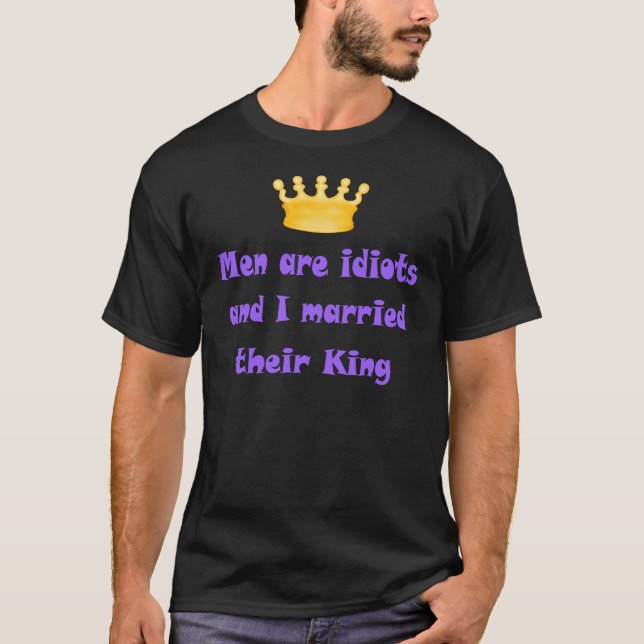 Men Idiots - Transparent T-Shirt (Front)