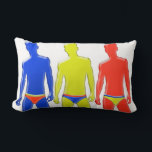 Men in Underwear Pillow<br><div class="desc">Men in Underwear Pillow</div>