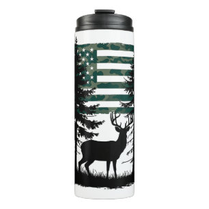 Men Kids Boys Hunting Shirt Deer Hunters Toddler C Thermal Tumbler