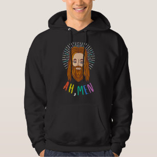 Men Lgbt Gay Pride Jesus Rainbow Flag Christian 1 Hoodie