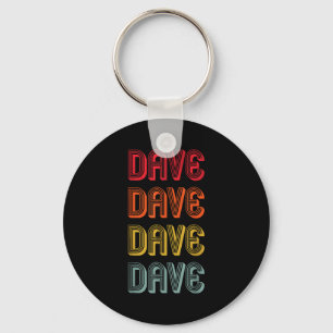 Men Name Dad Boy Husband Christmas Dave Gift Name Keychain