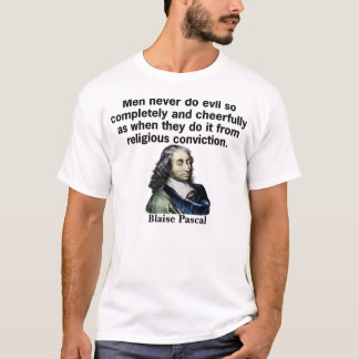 Men never do evil so completely T-Shirt