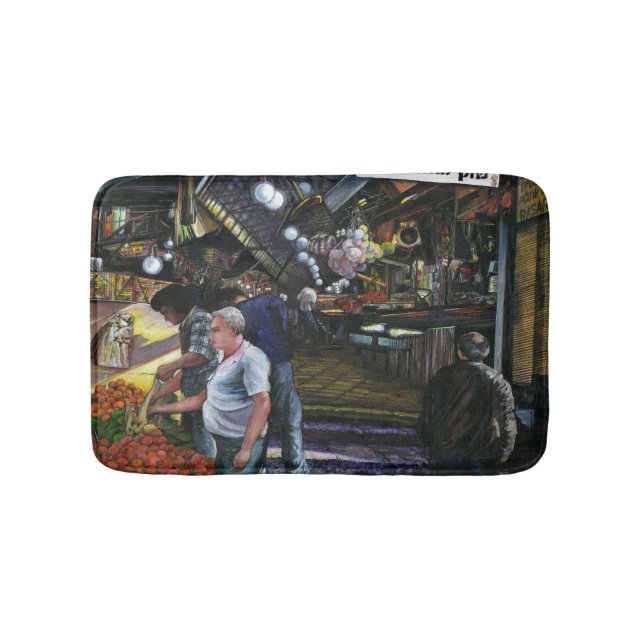 Men of Commerce, Jerusalem Bath Mat (Front)
