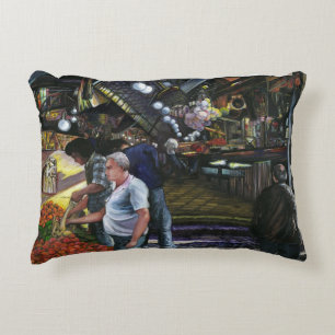 Men of Commerce, Jerusalem Decorative Pillow