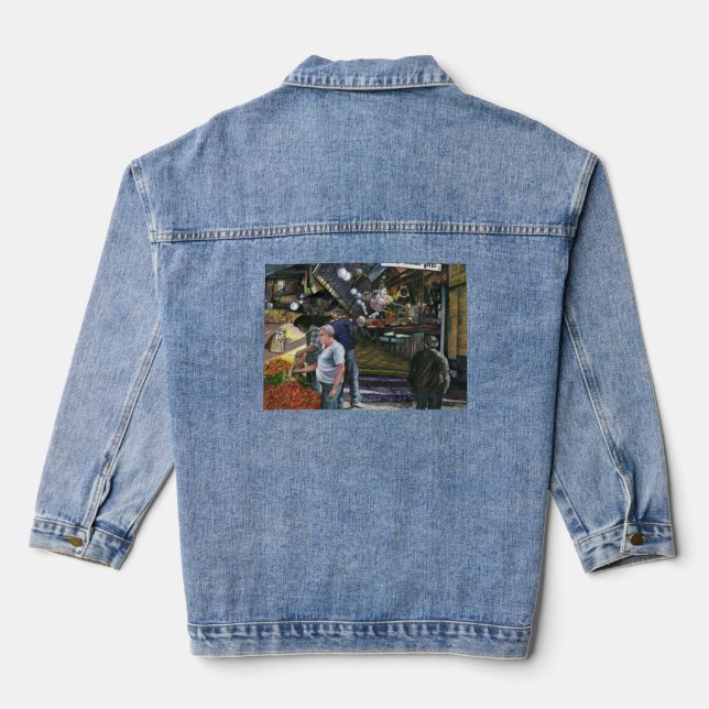 Men of Commerce, Jerusalem Denim Jacket (Back)