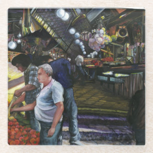 Men of Commerce, Jerusalem Glass Coaster