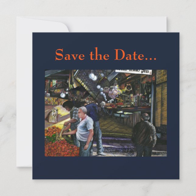 Men of Commerce, Jerusalem Save The Date (Front)