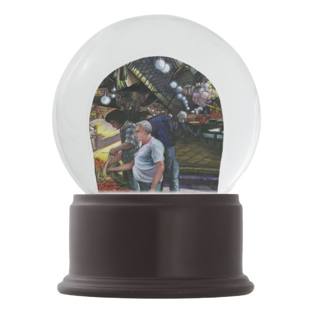 Men of Commerce, Jerusalem Snow Globe (Front)