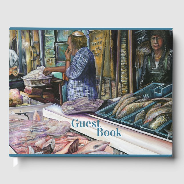 Men of Desert, Gifts of the Sea, Jerusalem Guest Book (Front)