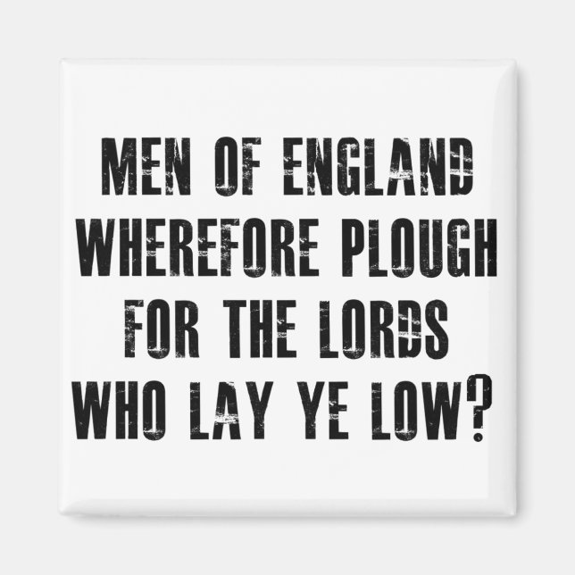 Men of England Magnet (Front)