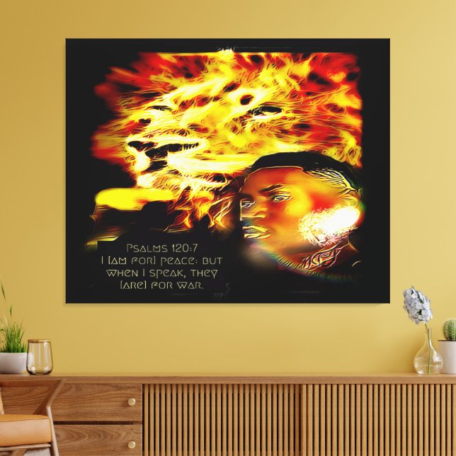 Men of Honour 01: KTJ 06-02 Canvas Print (Insitu(LivingRoom))