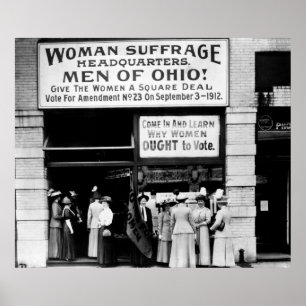 Men of Ohio! : 1912 Poster