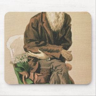 Men of the Day, no. 33, Charles Darwin Mouse Pad