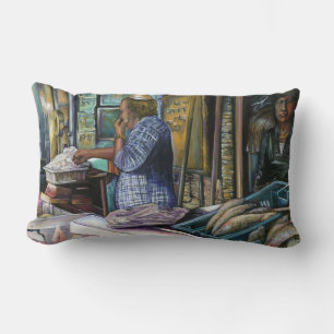 Men of the Desert, Gifts of the Sea, Jerusalem Lumbar Pillow