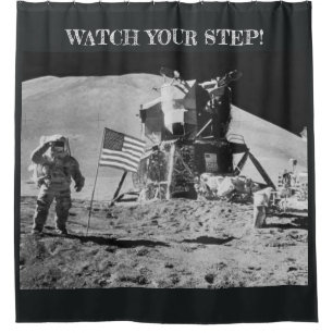 MEN ON THE MOON! WATCH YOUR STEP!