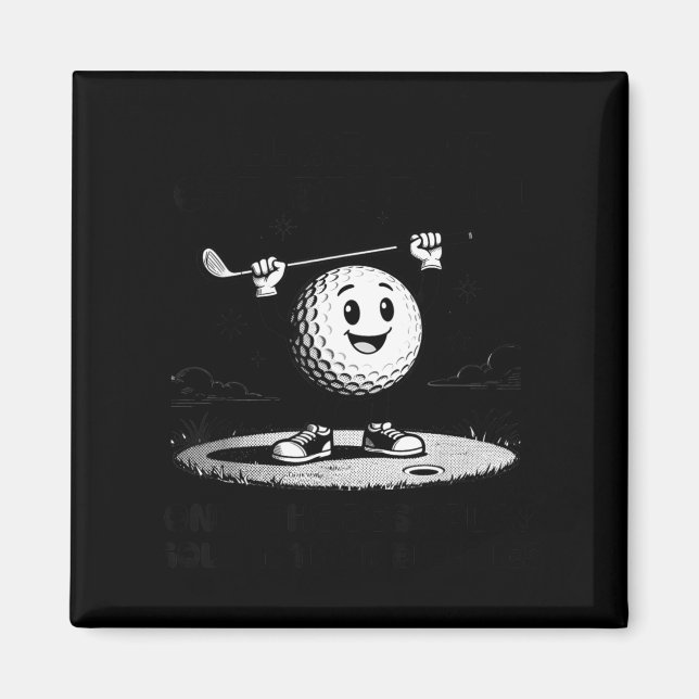 Men Play Golf Eighties Birthday All Men D Equal  Magnet (Front)