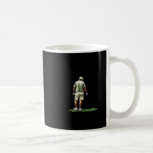 Men Play Golf Eighties Funny Golfer Golfing  Coffee Mug