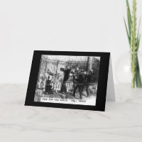 Men Playing Jazz Music by a Polar Bear 1924