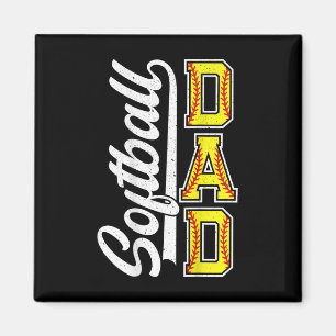 Men Proud Softll Dad Daddy Coach Of Daughter Son O Magnet