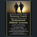 Men Running, Athletics Lesson Advertising Flyer<br><div class="desc">Men Running,  Athletics Lesson Advertising Flyers By The Business Card Store.</div>