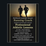 Men Running, Athletics Lesson Advertising Flyer<br><div class="desc">Men Running,  Athletics Lesson Advertising Flyers By The Business Card Store.</div>