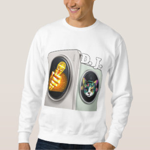 Men’s Colourful Digital Design Basic Sweatshirt –