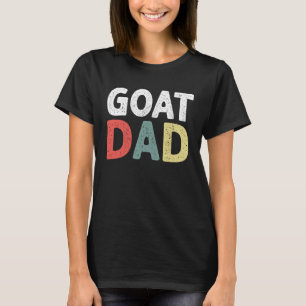 Men s  Goat Dad Animal  Farmers Father s Day T-Shirt