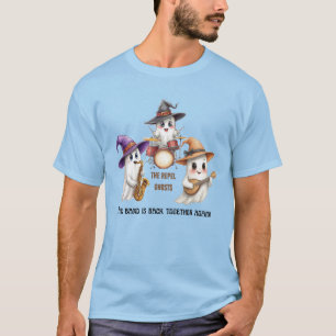 Men’s Halloween T-Shirt – Ghost Band The Rebel Gho