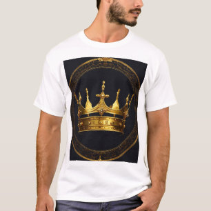 Men’s King Logo T-Shirt Crown Royal Style Tee