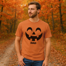 Men’s Personalized Jack-O'-Lantern Face Halloween