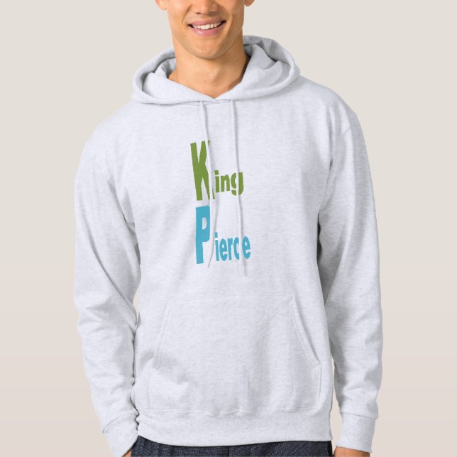 Men’s Pullover Hoodie ash Washington State Tourism (Devant)