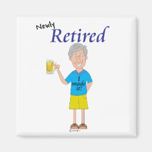 Men’s retirement magnet