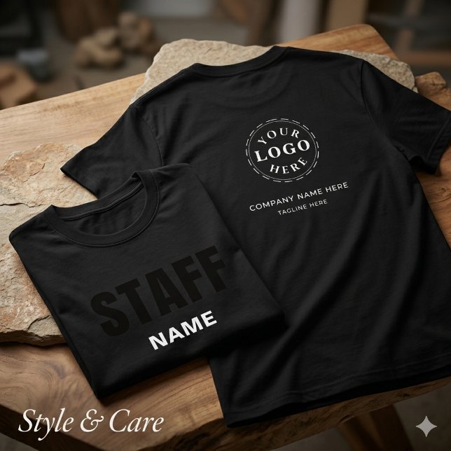 Men’s STAFF Black Value T-Shirt (Men’s STAFF Black Value T-Shirt)