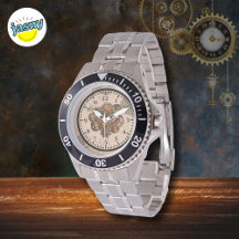 Men’s Steampunk Gears Cosplay Stainless Steel