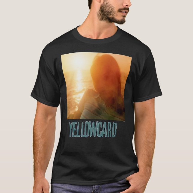 Men_S Yellowcard Ocean Avenue 34 Sleeve Raglan Bas T-Shirt (Front)