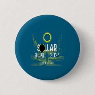 Men Solar Eclipse Totality Total Solar 2 Inch Round Button