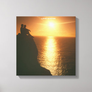 Men & Sun canvas Print