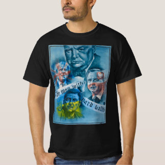 Men T-shirt with a fine art printing