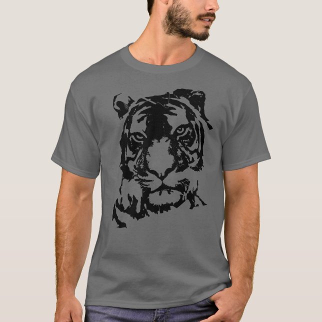men t shirt with Tiger (Front)