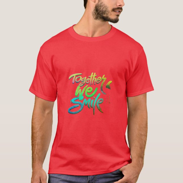 Men tshirt red colour (Front)