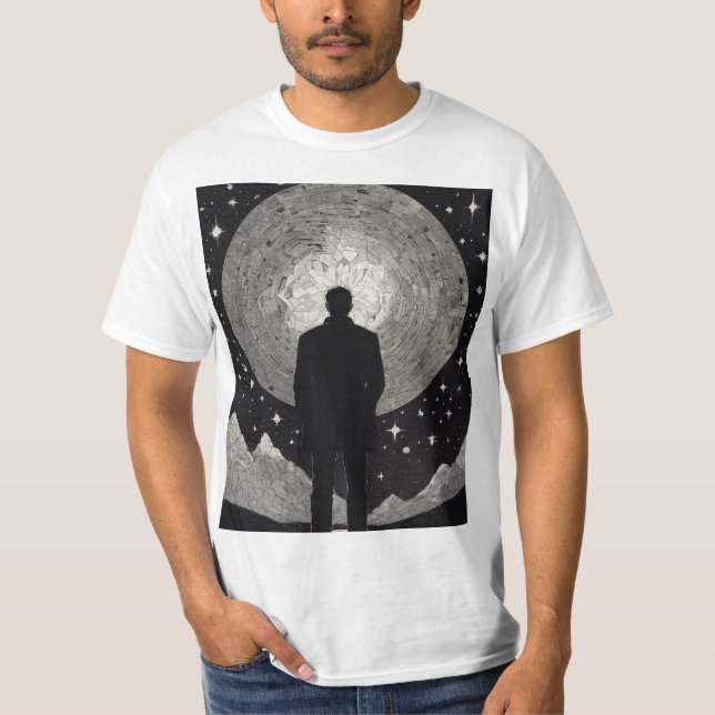 Men tshirt sketch design  (Front)